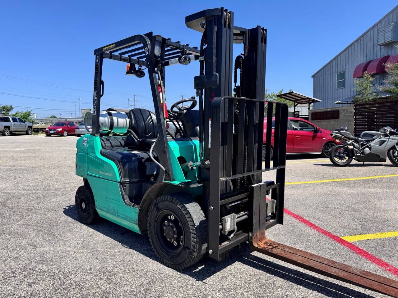 2020 LP Gas Mitsubishi FG25N 7