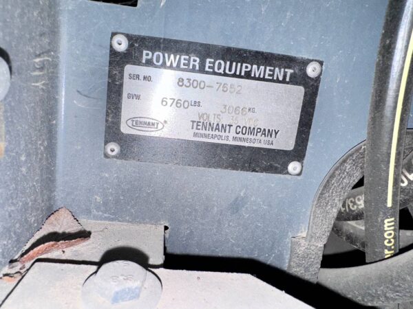 2014 Electric Tennant 8300 - Image 7