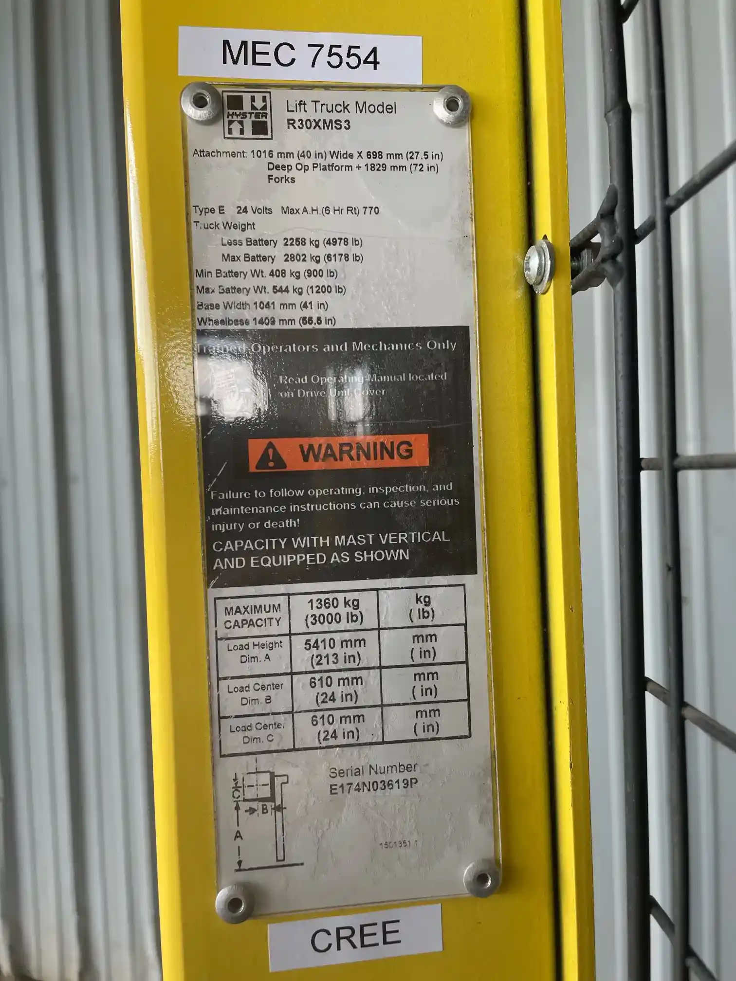 2016 Hyster R30XMS3 - Image 3