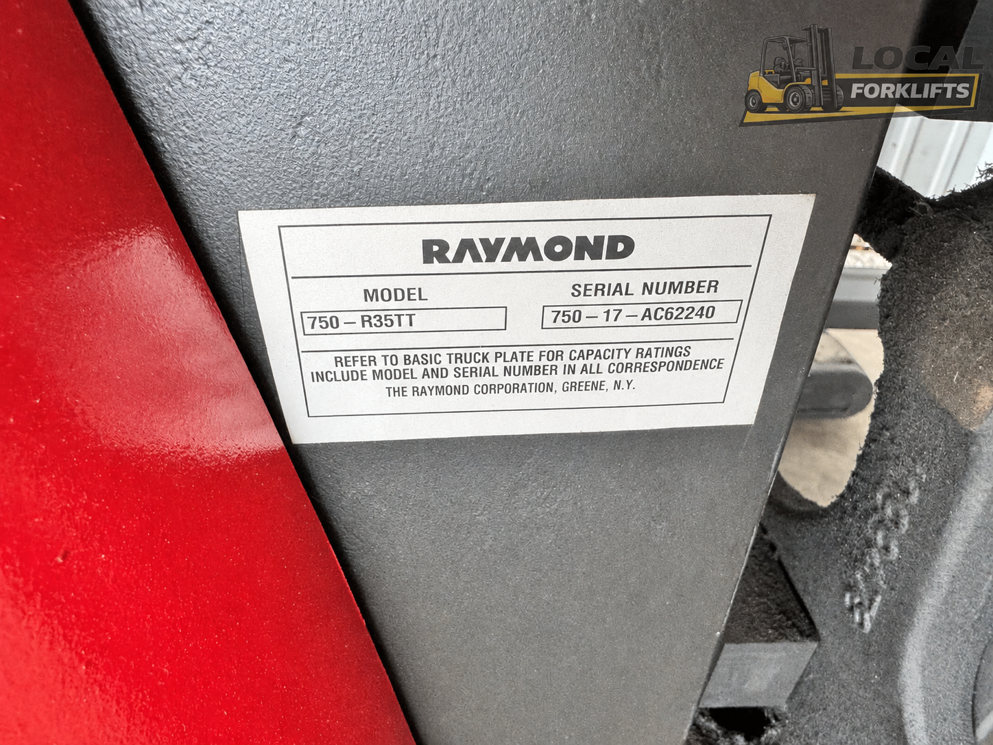 2017 Raymond 750-R35TT - Image 2