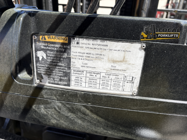 2014 Hyster H60FT 6000# - Image 4