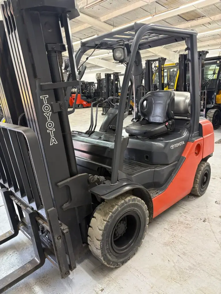 Toyota 8FGU25 20′ Quad ONLY 2600 Hours!